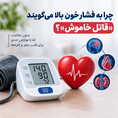 چرا به فشار خون بالا می‌گویند «قاتل خاموش»؟